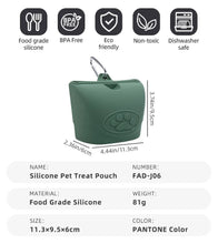 Load image into Gallery viewer, Silicone Dog Treat Pouch