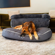 Load image into Gallery viewer, Brooklyn® Chew Resistant Luxe Lounger (2-in-1 Dog Bed)
