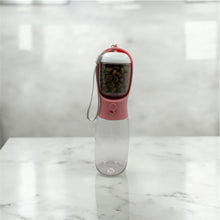 Load image into Gallery viewer, 2 in 1 Portable Pet Bowl Bottle With Food Compartment