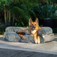 Load image into Gallery viewer, Brooklyn® Chew Resistant Luxe Lounger (2-in-1 Dog Bed)
