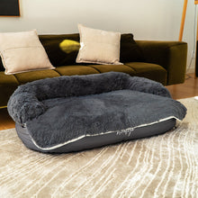 Load image into Gallery viewer, Brooklyn® Chew Resistant Luxe Lounger (2-in-1 Dog Bed)

