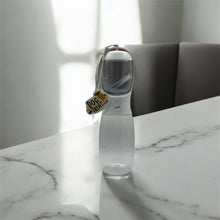 Load image into Gallery viewer, 2 in 1 Portable Pet Bowl Bottle With Food Compartment
